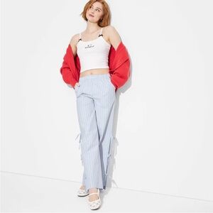 Wild fable XS Brandnew! Striped Blue and White Pants